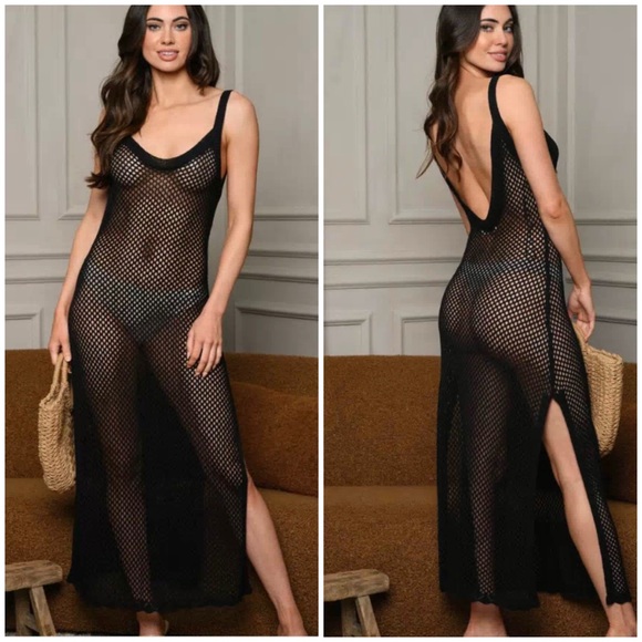 #50 Cover up maxi in white - Picture 5 of 5